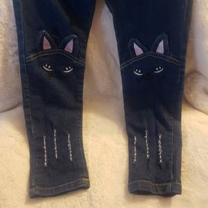 Kitty knee jeans